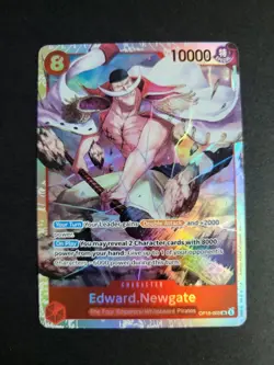 Edward.Newgate OP16-003 Super Rare One Piece The Time of Battle - Image 1