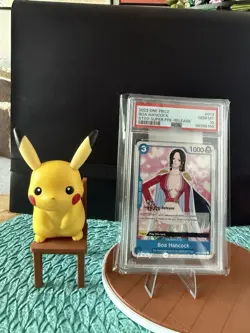 One Piece CCG Boa Hancock Super-Prerelease ST03-013 PSA 10 Gem Mint - Image 1