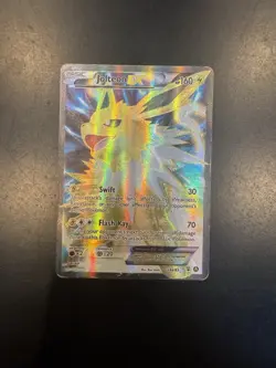 Jolteon EX 28a/83 Generations Pokemon Card -- Damaged - Image 1