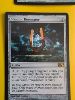 Strionic Resonator. Artifact rare . MTG Card. Core Set 2014. M14 - Image 2
