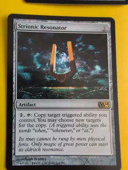 Strionic Resonator. Artifact rare . MTG Card. Core Set 2014. M14 - Image 3