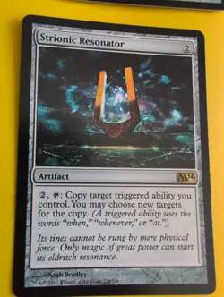 Strionic Resonator. Artifact rare . MTG Card. Core Set 2014. M14 - Image 4