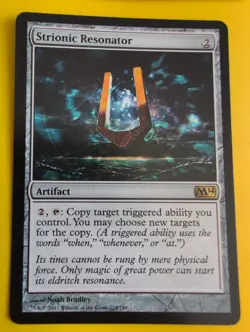 Strionic Resonator. Artifact rare . MTG Card. Core Set 2014. M14 - Image 5