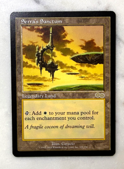 Serra's Sanctum Urza's Saga Regular - Image 1