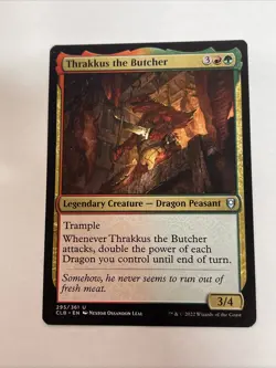 Thrakkus the Butcher Commander Legends: Battle for Baldur's Gate #295 - Image 1