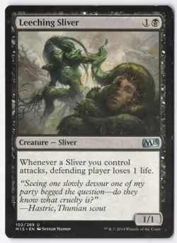 Leeching Sliver Normal U Magic 2015 (M15) 102 LP - Image 1