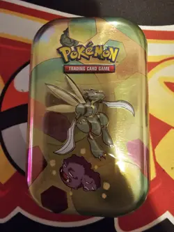 Pokemon TCG Scarlet Violet 151 Mini Tin Syther & Wheezing Sealed - Image 1