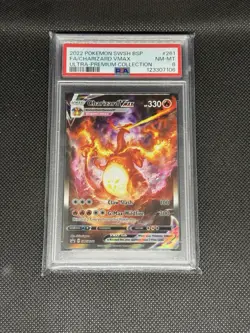 Charizard VMAX SWSH261 SWSH: Sword & Shield Promo Cards Holo PSA 8 - Image 1