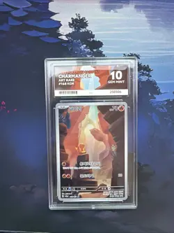 Pokemon TCG Charmander 168/165 Korean 151 Ace 10 Gem Mint Scarlet & Violet - Image 1