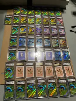 exact lot pics 1167 CGC graded cards total lot 751 10 416 9/9.5 Arma reserved - Image 1