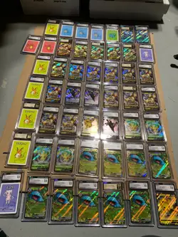exact lot pics 1167 CGC graded cards total lot 751 10 416 9/9.5 Arma reserved - Image 2