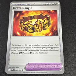 Brave Bangle 080/086 Uncommon White Flare Pokemon Near Mint - Image 1