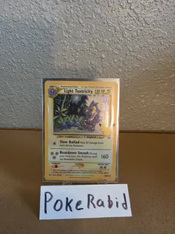 Light Toxtricity SWSH137 SWSH: Sword & Shield Promo Cards MINT Holo - Image 1