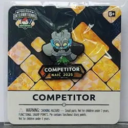 Pokemon North America International NAIC 2025 Competitor Exclusive Ogerpon Pin - Image 1