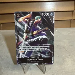 Roronoa Zoro OP15-094 Alt Art AA Dash Pack - Kami's Island - One Piece TCG - Eng - Image 1