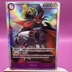 One Piece CCG Sanji OP07-064 SR 500 Years In The Future NM - Image 1