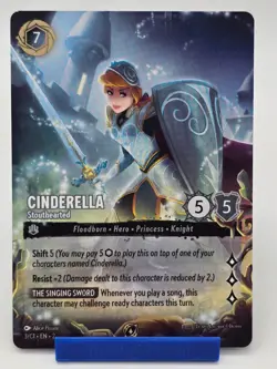 Disney Lorcana Cinderella Stouthearted 3/C1 en 2 Challenge Promo - Image 1