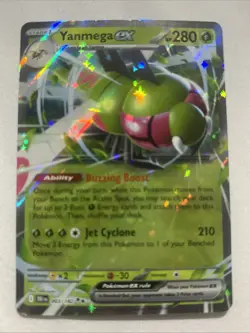 Pokemon TCG Yanmega EX 003/182 Destined Rivals Double Rare NM Card - Image 1