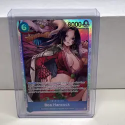 Boa Hancock SR Foil OP07-051 One Piece Trading Card Game English NM - Image 1