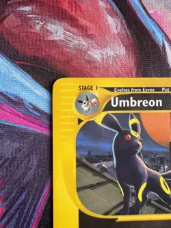 UMBREON 41/147 Aquapolis non-holo rare E-READER Pokemon TCG card NM - Image 2