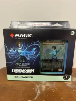 Magic the Gathering DUSKMOURN: HOUSE OF HORROR Commander Deck JUMP SCARE! - Image 1