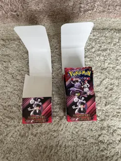 Pokemon TCG Destined Rivals | 18 Packs Half Booster Box (Unsealed) & Empty Box - Image 5