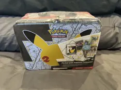 Pokemon TCG Celebration 25th Anniversary Collector’s Chest/ Lunch Box Tin Sealed - Image 1