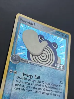 Pokemon TCG Poliwhirl EX Unseen Forces 68/115 Reverse Holo Stamped NM - LP - Image 2