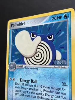 Pokemon TCG Poliwhirl EX Unseen Forces 68/115 Reverse Holo Stamped NM - LP - Image 5