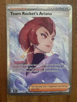 Pokemon TCG Team Rocket's Ariana 237/182 Destined Rivals SIR - Image 1