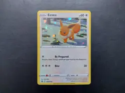 Pokemon - Eevee SWSH190 Holo Promo Sword & Shield - Image 1