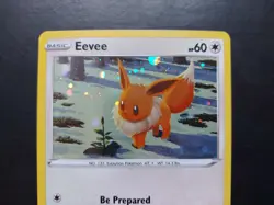 Pokemon - Eevee SWSH190 Holo Promo Sword & Shield - Image 2