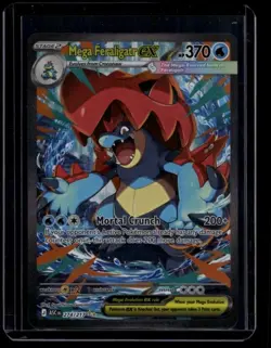 Pokemon TCG Mega Feraligatr ex 274/217 Ascended Heroes Special Illustration NM - Image 1
