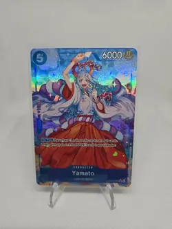 One Piece Card Game Yamato OP13-054 Carrying on His Will SR Foil Alt Art - Image 1