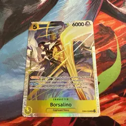 One Piece TCG Borsalino EB04-058 SR Adventure on Kami’s Island NM - Image 1