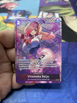 VINSMOKE REIJU - One Piece OP06-068 - AA Alt Art - Premium Booster PRB01 Vol. 1 - Image 1