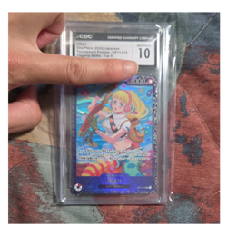 Bandai Hibari OP11-010 CGC 10 Flagship Battle Tournament Promo One Piece CCG - Image 1