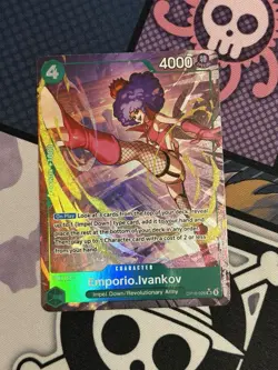 Emporio.Ivankov Alt Art OP16-026 One Piece Time of Battle ENGLISH Green - Fresh! - Image 1