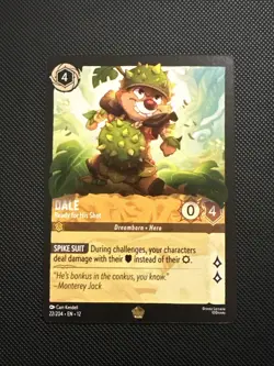 Disney Lorcana TCG Dale - Ready for His Shot 22/204 Legendary Wilds Unknown - Image 1