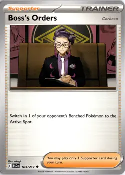 Boss's Orders [Corbeau] - 183/217 ME: Ascended Heroes Pokemon Card TCG - Image 1