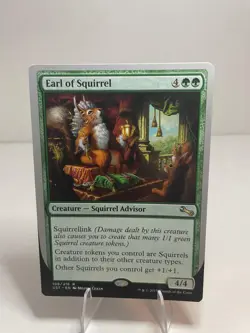 Earl of Squirrel 108 Rare Unstable Magic: The Gathering Lightly Played - Image 1