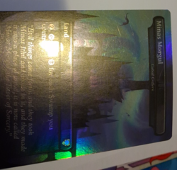 Minas Morgul Borderless Foil Cabal Coffers EX LOTR Lord of the Rings MTG - Image 3