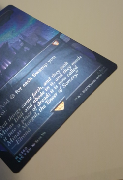 Minas Morgul Borderless Foil Cabal Coffers EX LOTR Lord of the Rings MTG - Image 4