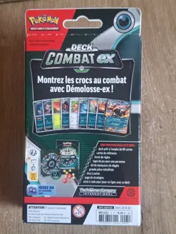 deck de combat Pokemon Demolosse ex fr Neuf - Image 2