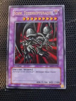 YuGiOh | Schw. Totenkopfdrache | Ultra Rare | MRD-G018 | 1. Ed. | Lightly Played - Image 1