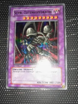 YuGiOh | Schw. Totenkopfdrache | Ultra Rare | MRD-G018 | 1. Ed. | Lightly Played - Image 2