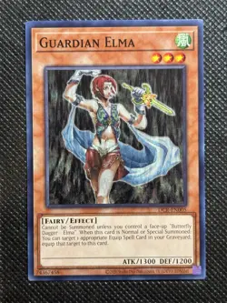 YuGiOh! - Guardian Elma DCR-EN005 Common 25th Anniversary Edition Near Mint - Image 1