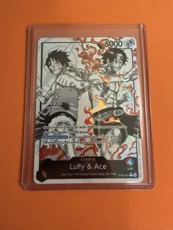Luffy & Ace (Parallel) - Starter Deck EX (ST-30) One Piece Alt Art ENGLISH - Image 1