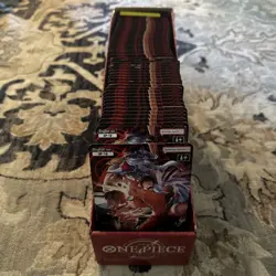 One Piece The Time Of Battle OP16 Sleeved Booster Packs Lot Of 50 English - Image 1