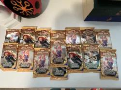 Disney Lorcana Wilds Unknown Booster Packs Lot of 15 - Image 1